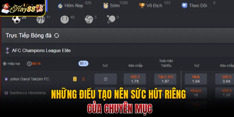 Những điều tạo nên sức hút riêng của chuyên mục