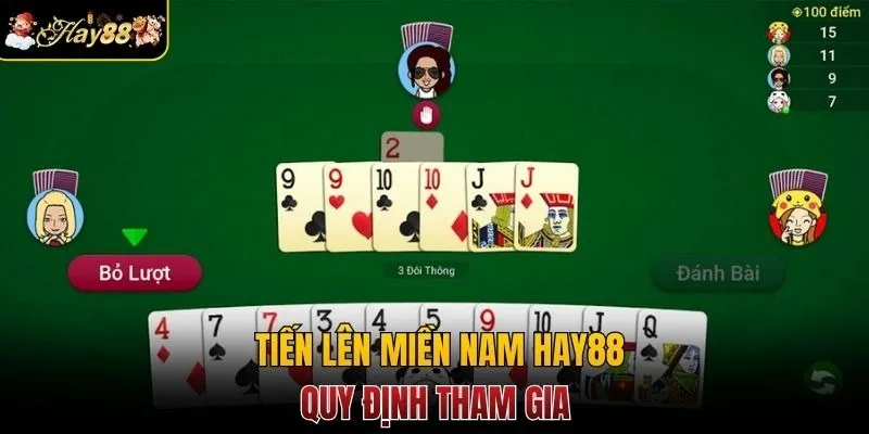 Quy định game bài tiến lên
